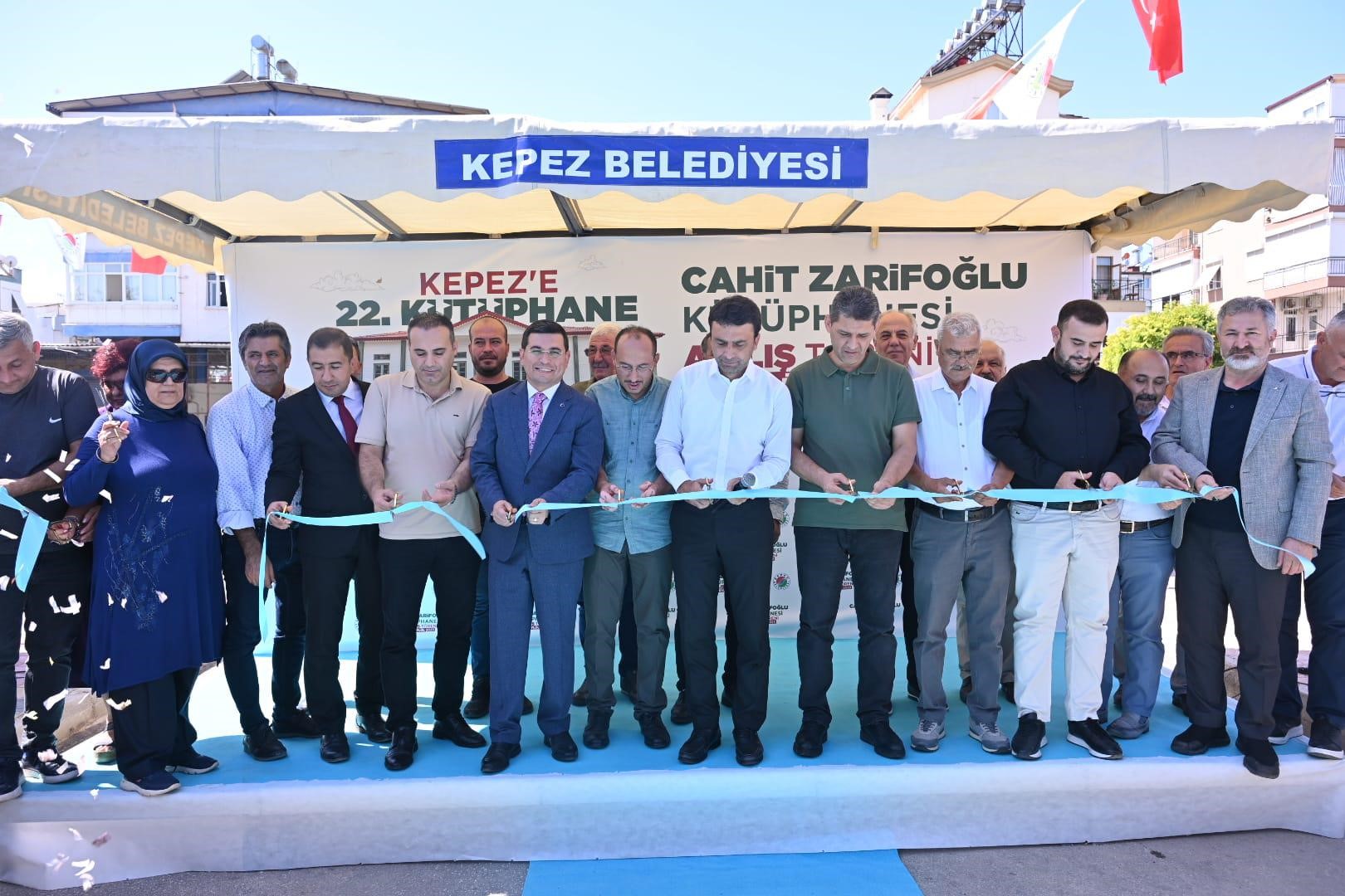 Kepez'in yeni kütüphanesi açıldı - Antalya Ekspres