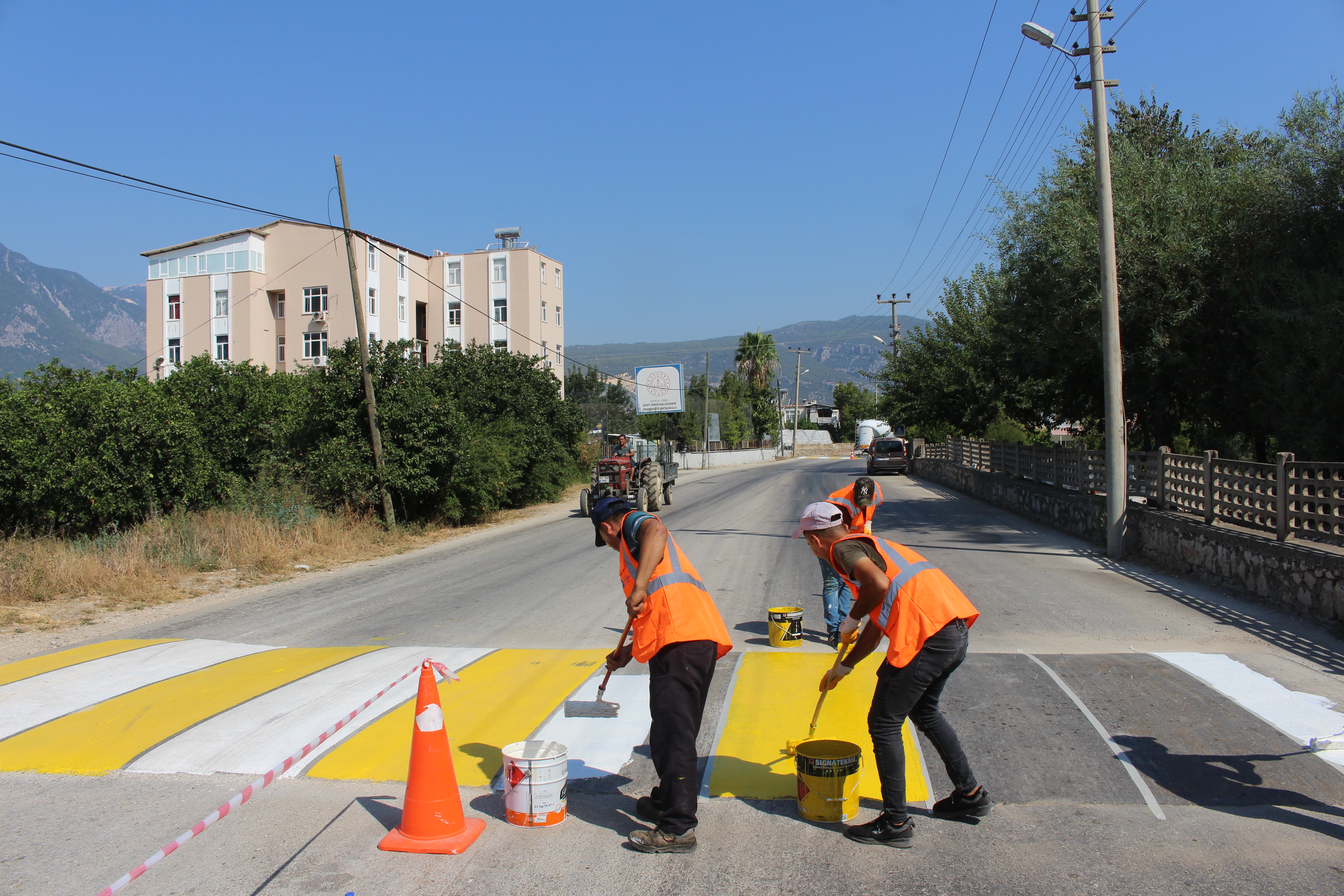 Finike yaya geçidi boyama (10)