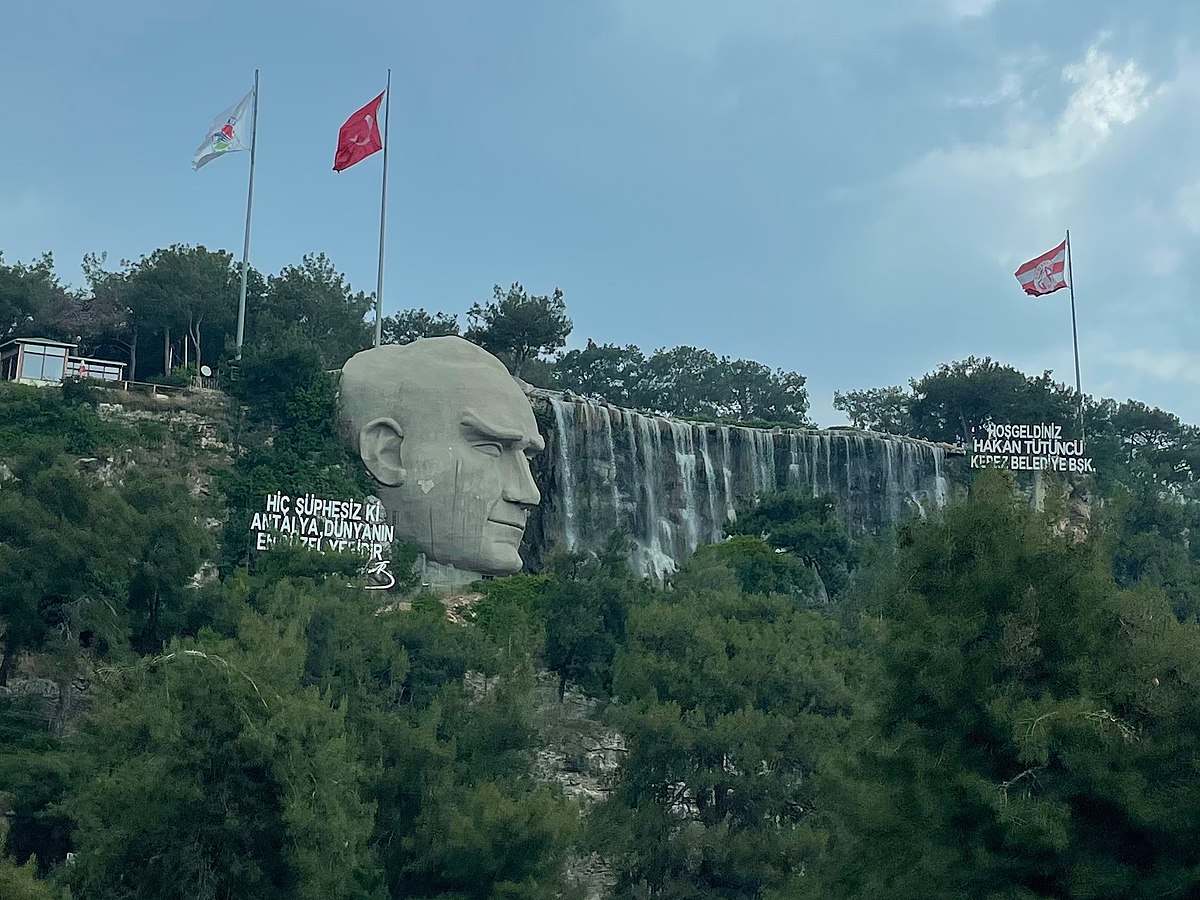 Atatürk Mask In Antalya, 2022