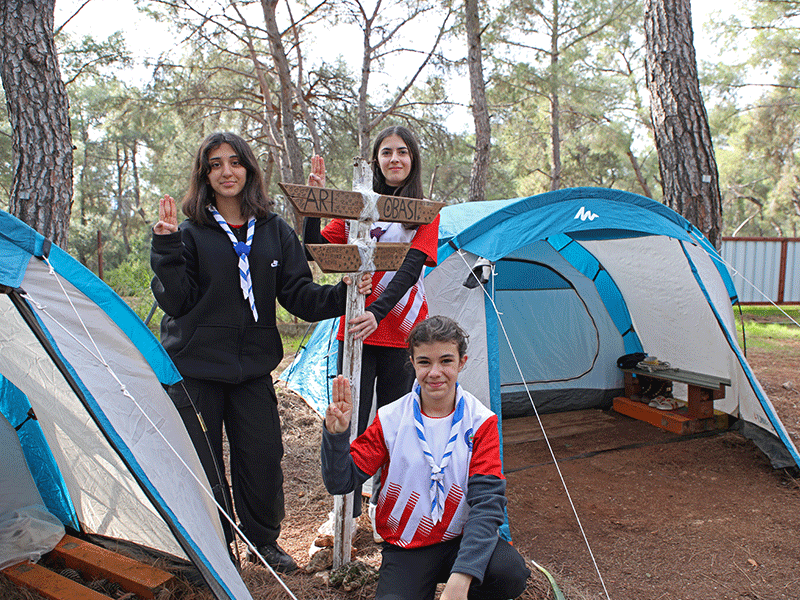 Antalya'da Gençlik Kampı
