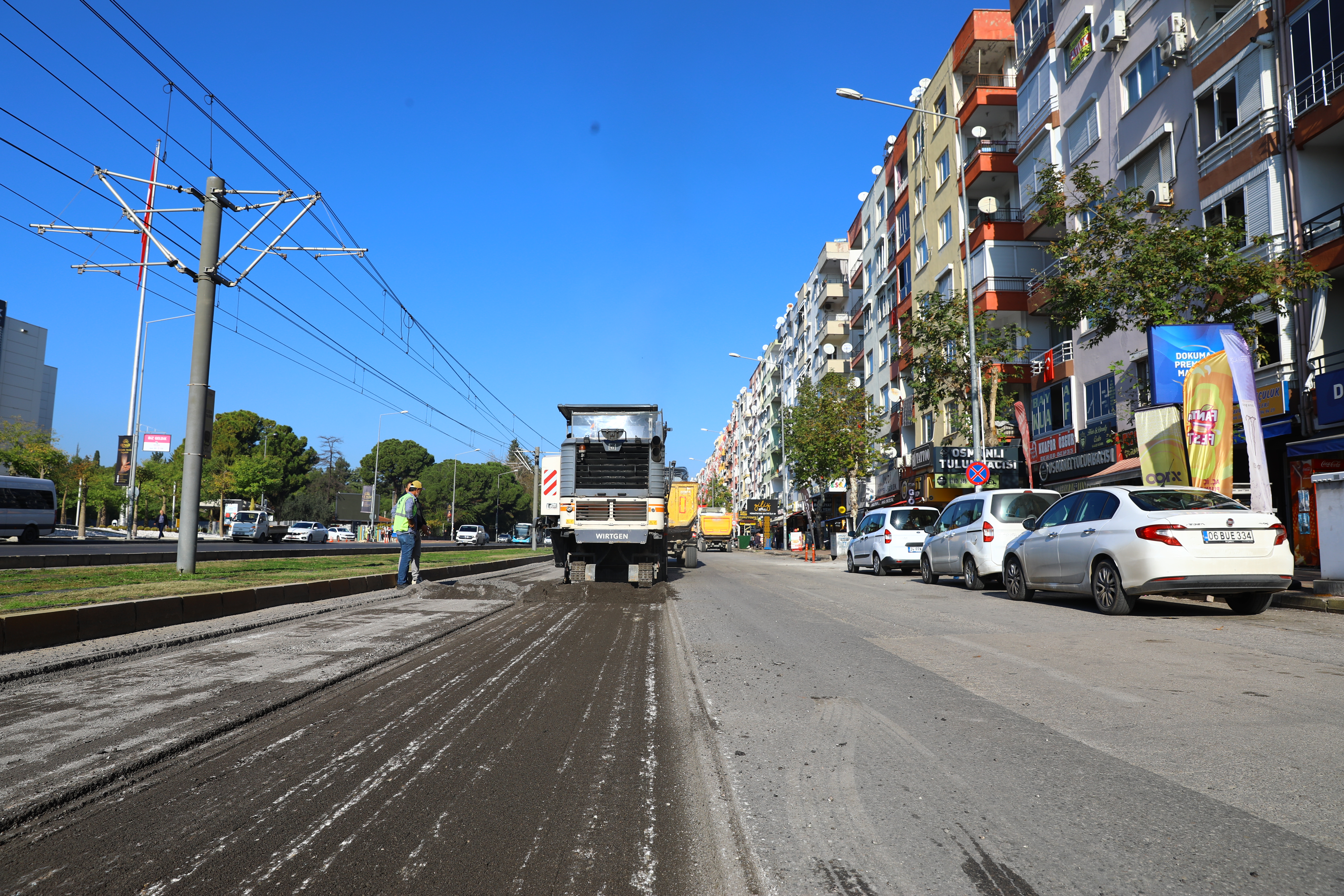 Namık Kemal Karşısı asfalt çalışması (2)