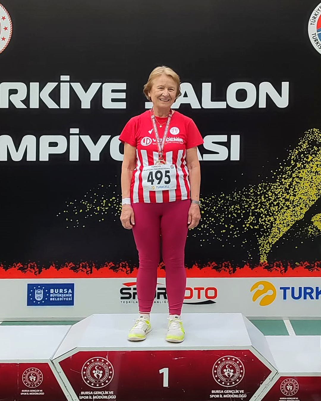 Antalyaspor Atletizm Çiçek Solon Şensoy