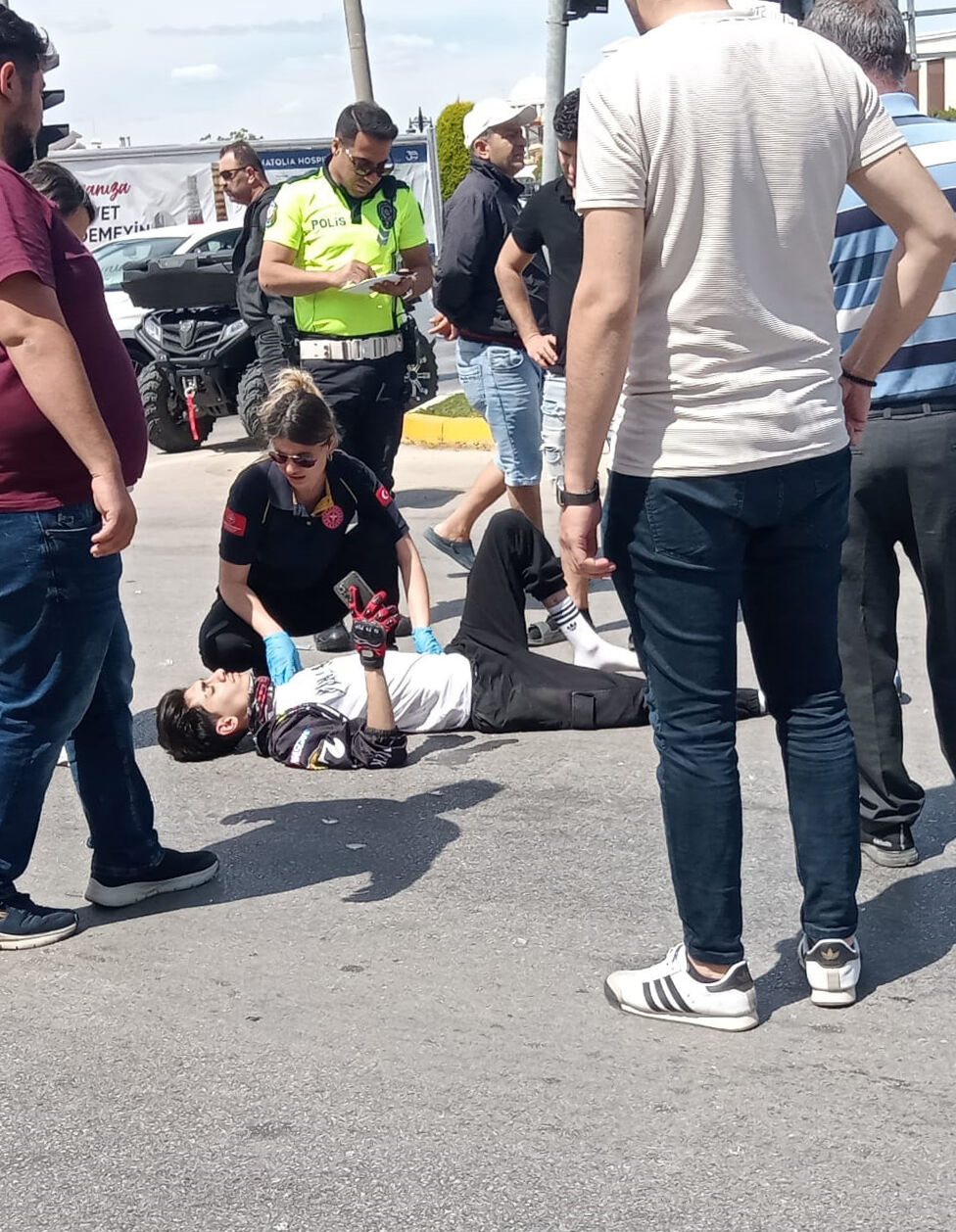 Otomobille Motosiklet Carpisti 1 Yarali 37679 (1)