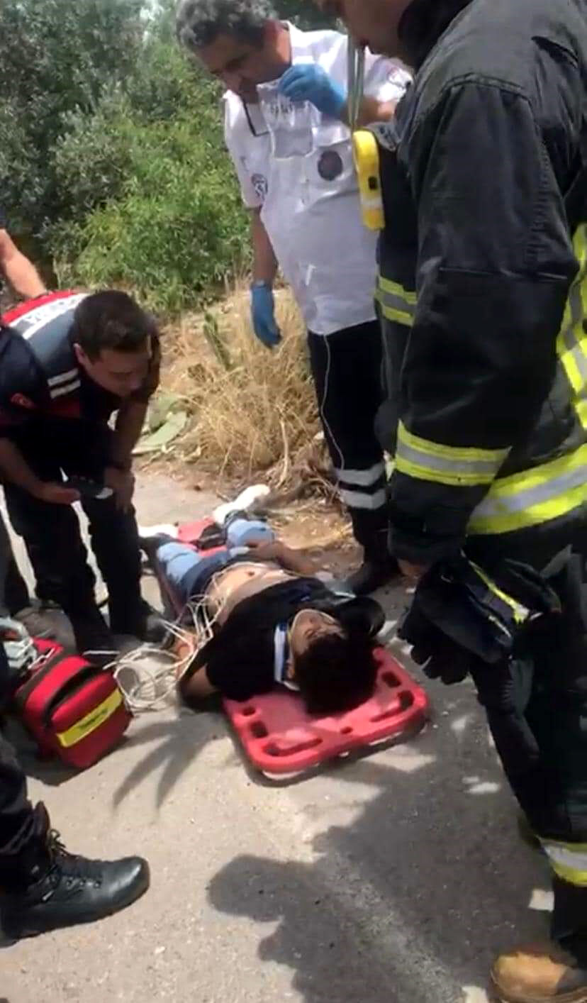 Serik’te Motosiklet Kazasi 2 Yarali 52823 (1)