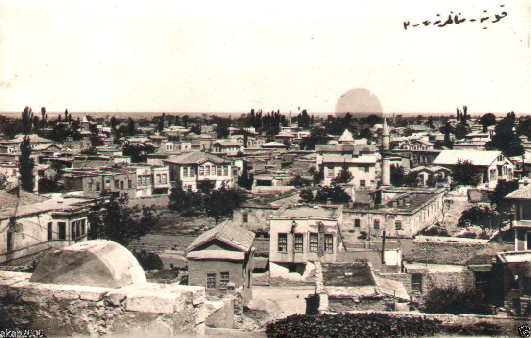 Alâeddin Tepesinden Konya Manzarası