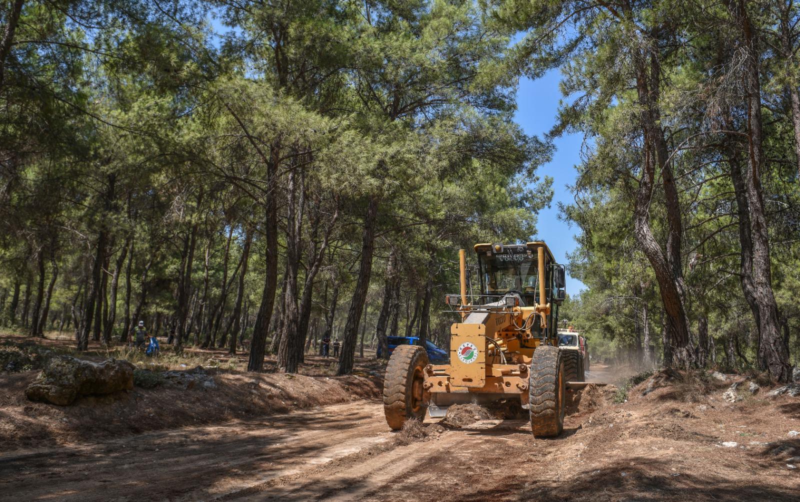 Kepez Belediyesi, Orman Yanginina Karsi Teyakkuzda 3