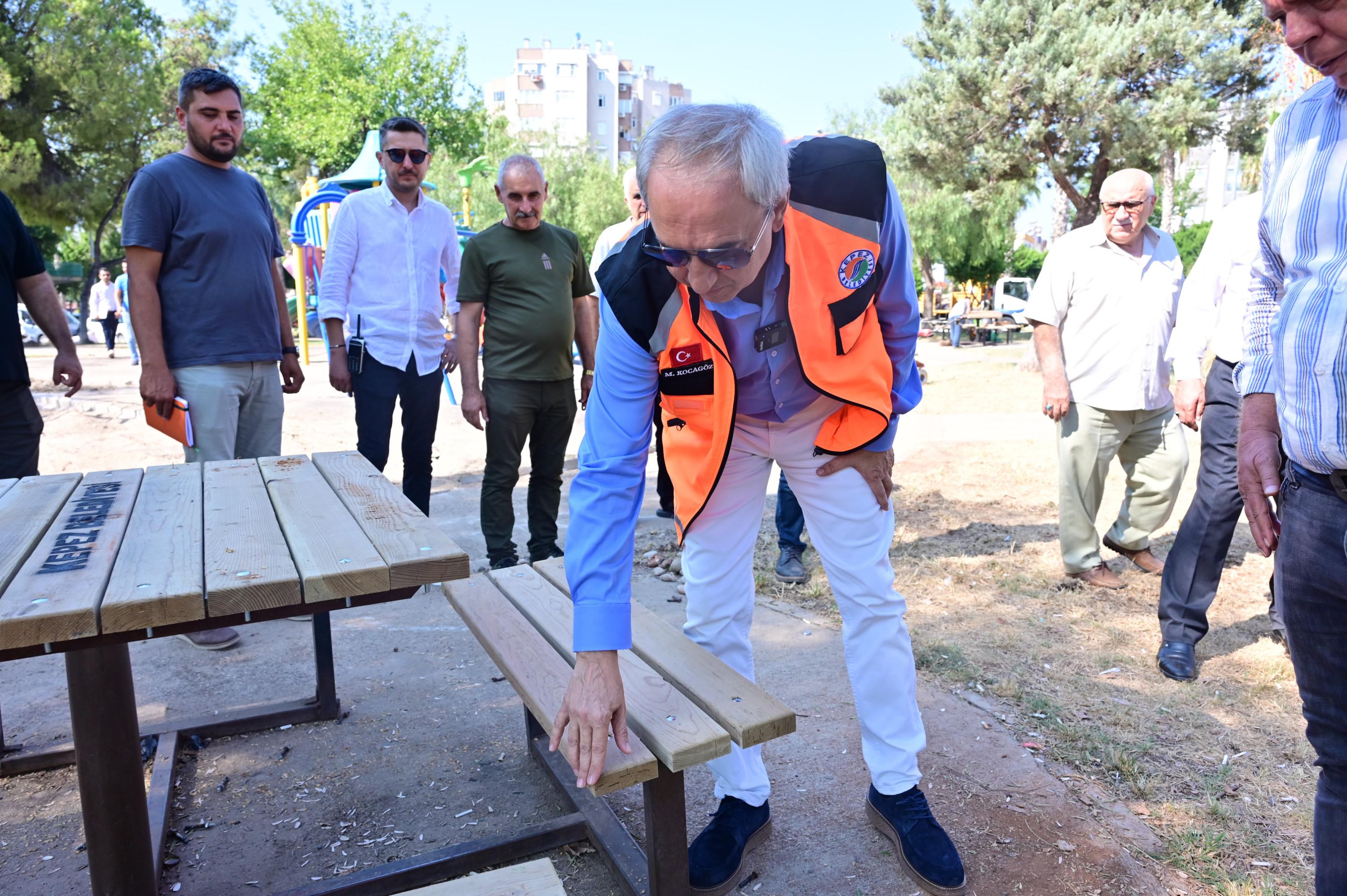 Kepezde Parklar Yenileniyor 2