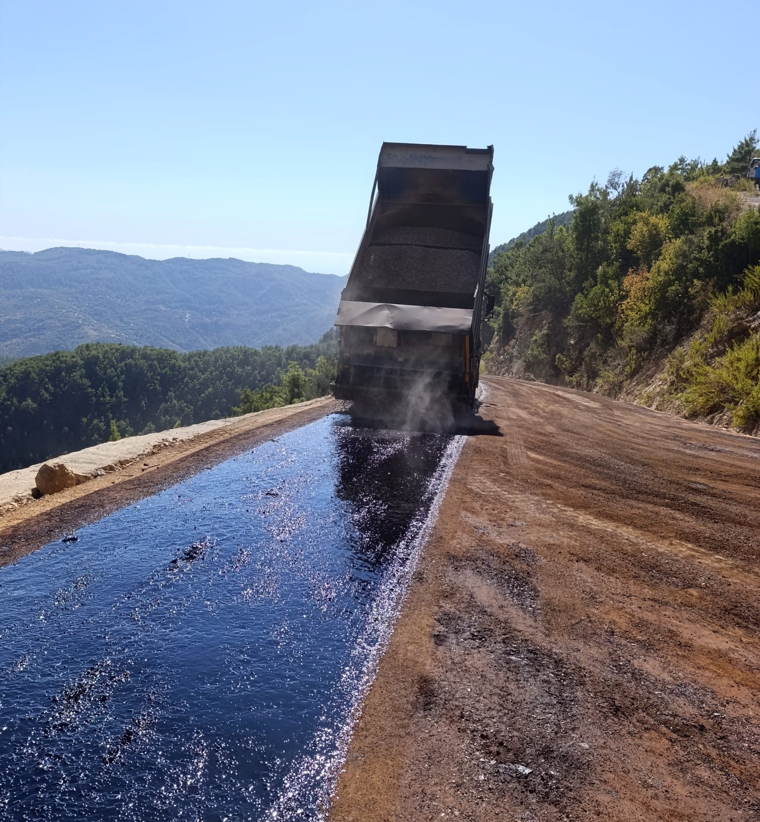 Bayirkozağaci, Güzelbağ Ve Kati Atik Tesi̇si̇ Yolu Asfalt (9)