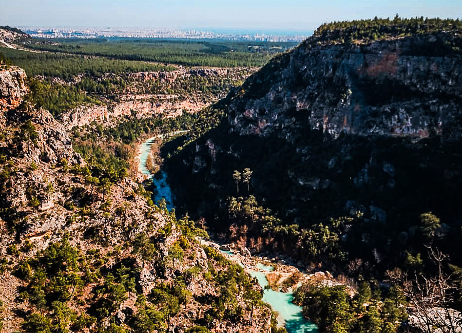 Antalya Guver Ucurumu Kanyonu Dere