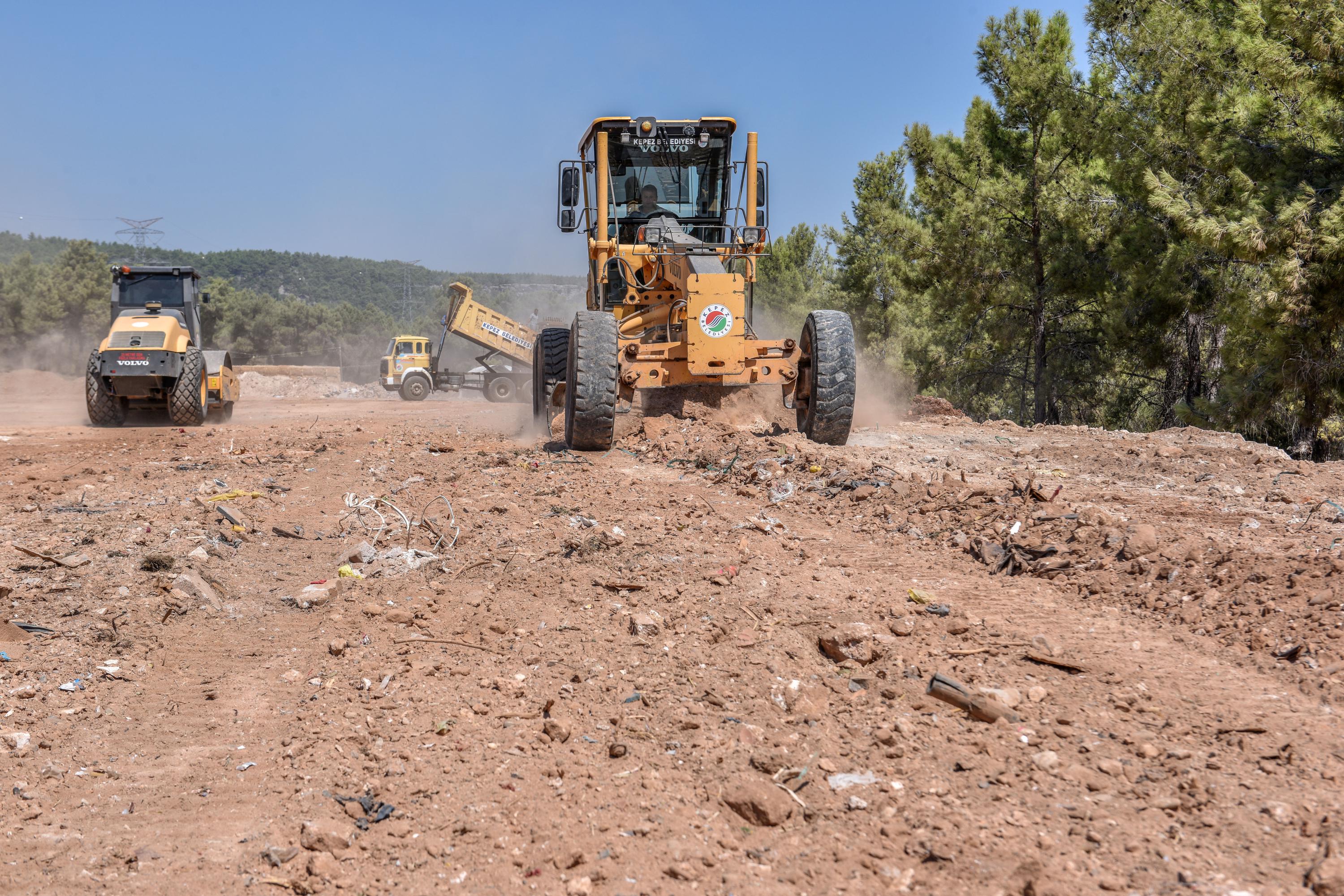 Kepez Trafige Kapali Dogu Cevre Yolunu Aciyor! 6