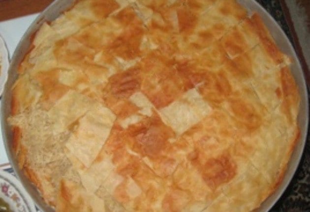 Çullu Börek Yapımı