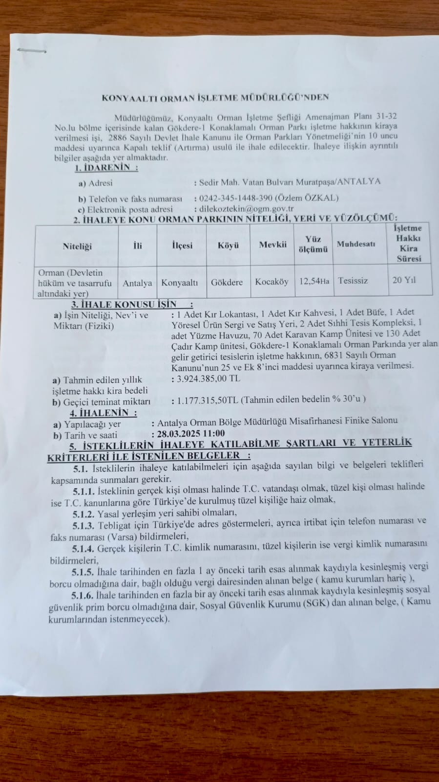 28 Mart İhale Tarihli Tebligat (1)-1