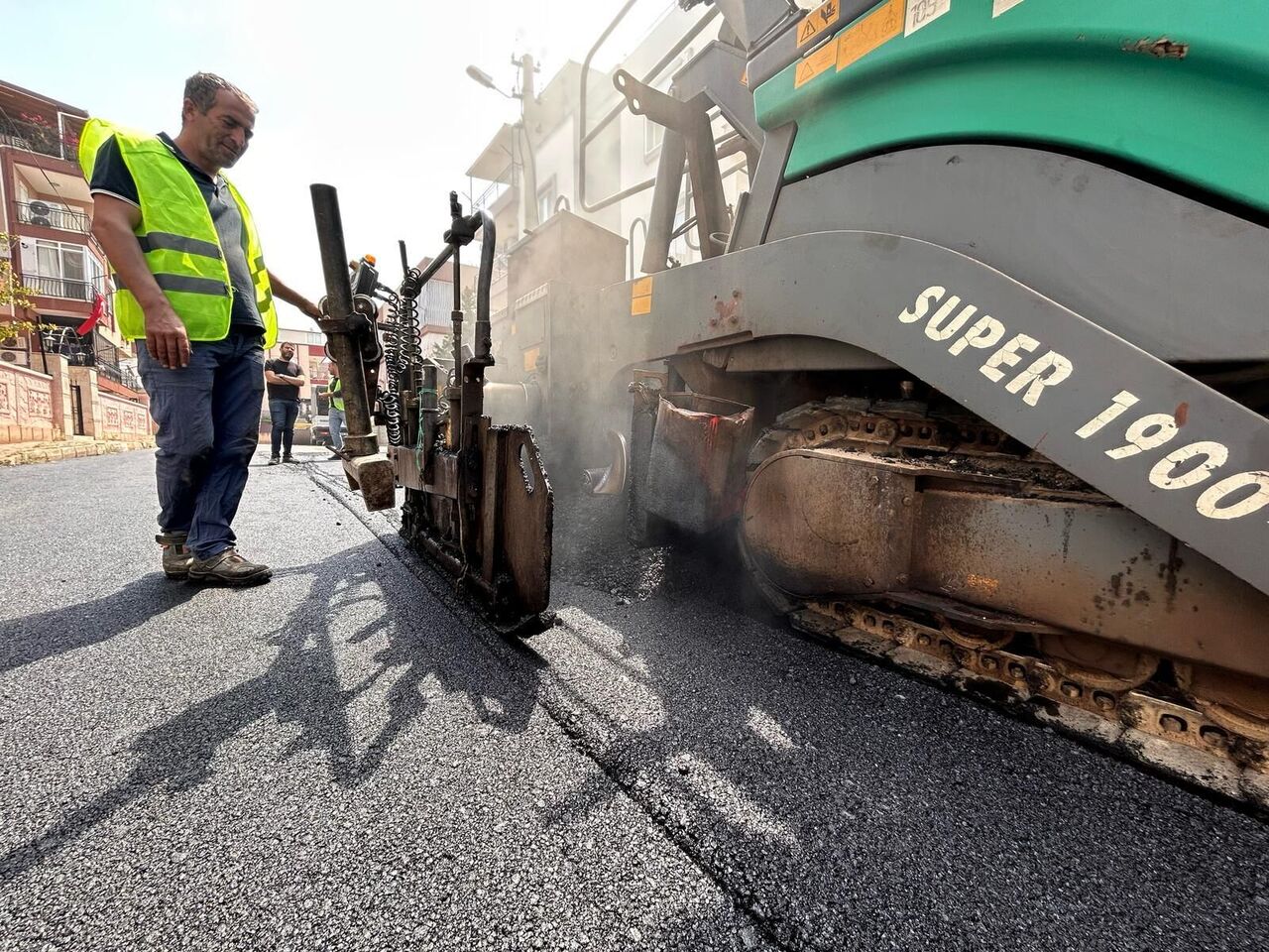 Kepezden Baris Mahallesine Sicak Asfalt 2