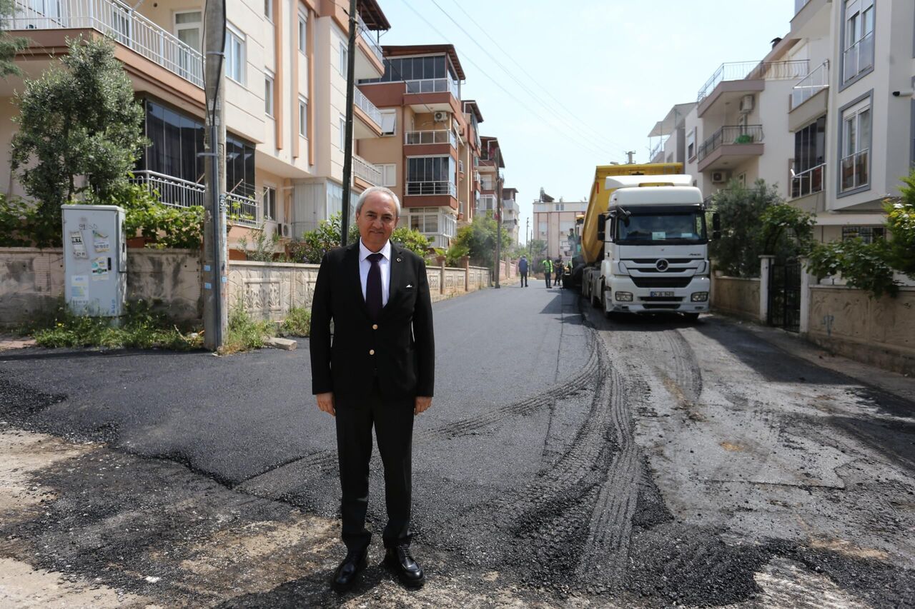 Kepezden Baris Mahallesine Sicak Asfalt 3