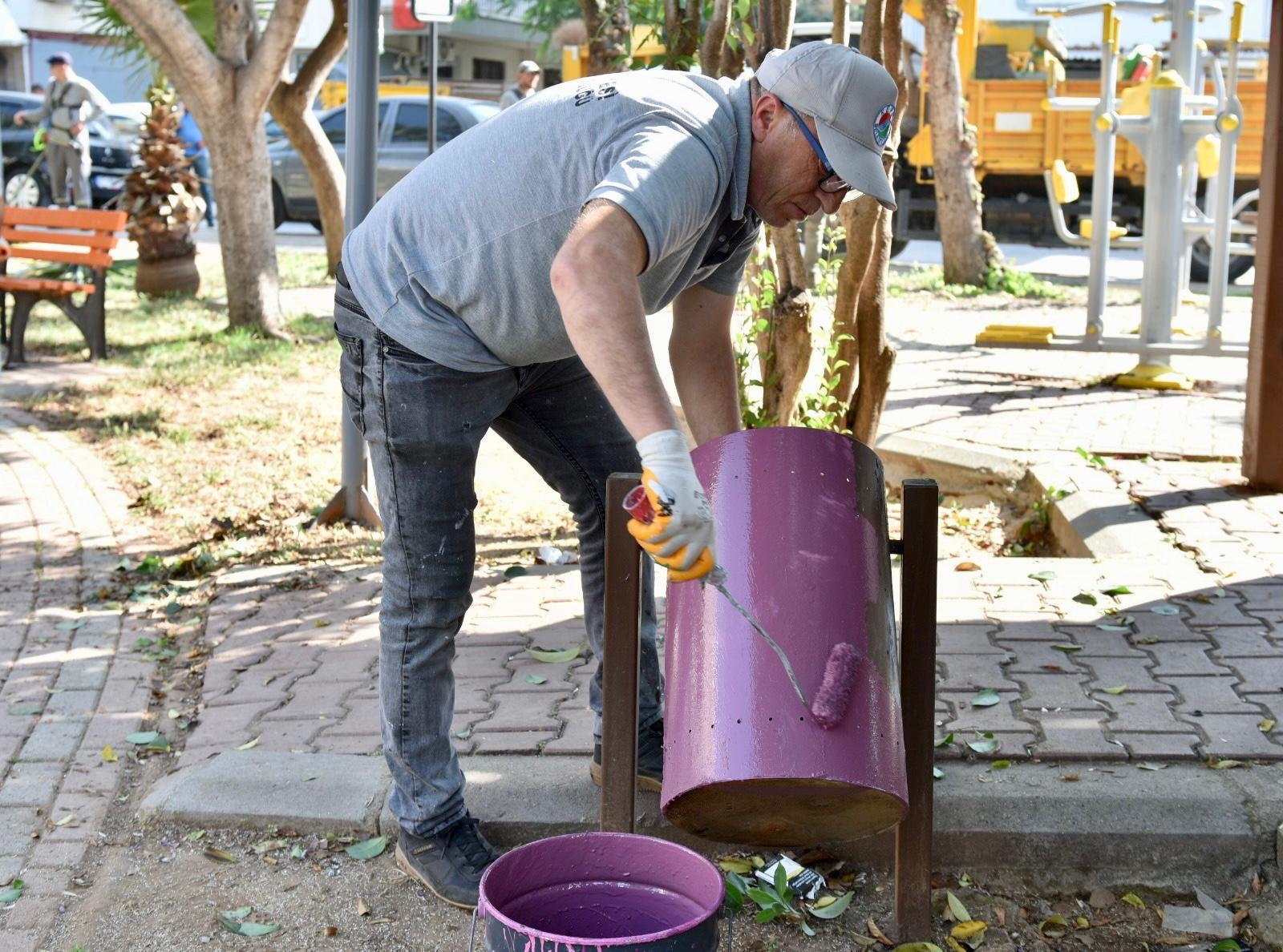 Kepez Belediyesinden Yukselis Mahalle Parkina Konforlu Dokunus 4