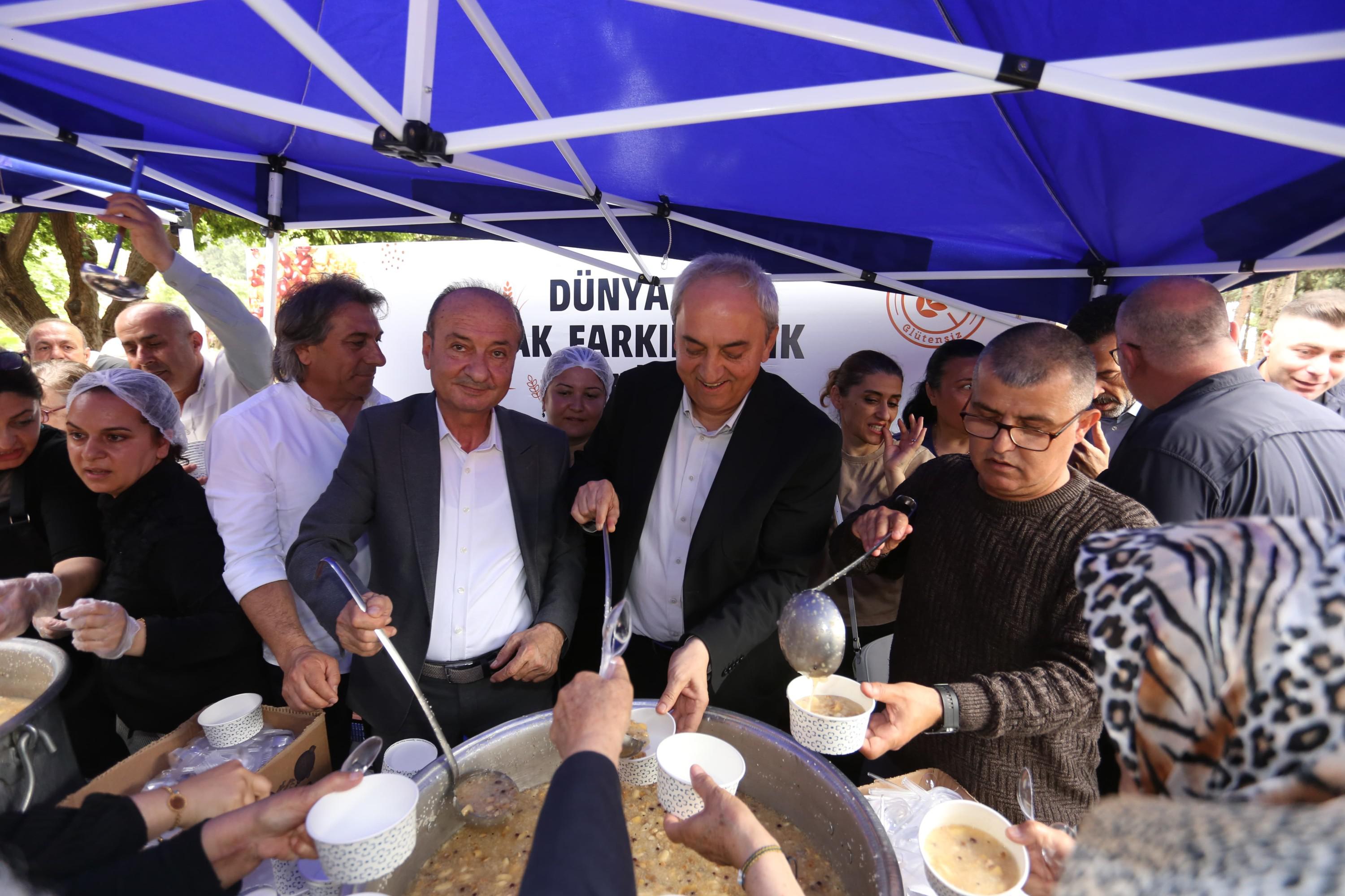 Kepezde Dunya Colyak Farkindalik Gununde 4 Bin Kisiye Glutensiz Asure Ikrami 6