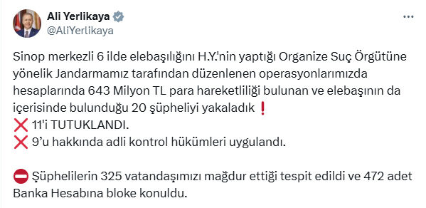 S I N O P M E R K E Z L I 6 I L D E S U C O R G U T U O P E R A S Y 880217 261460