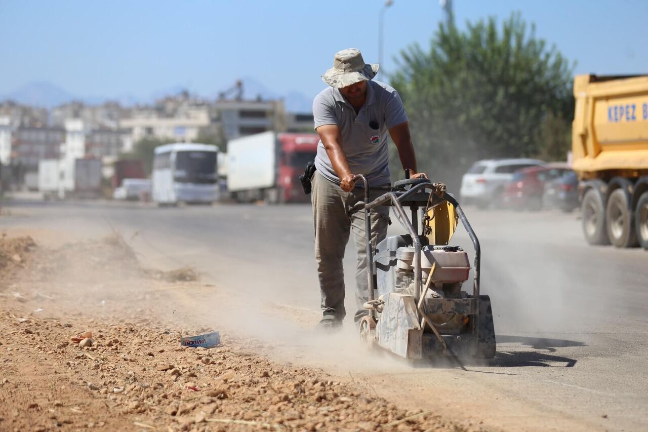 Kepezden Goksu Mahallesine Sicak Asfalt 2