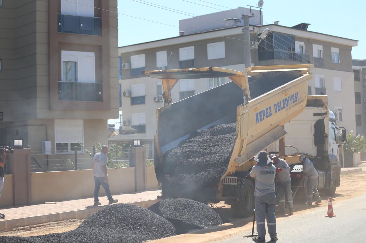 Kepezden Goksu Mahallesine Sicak Asfalt 3