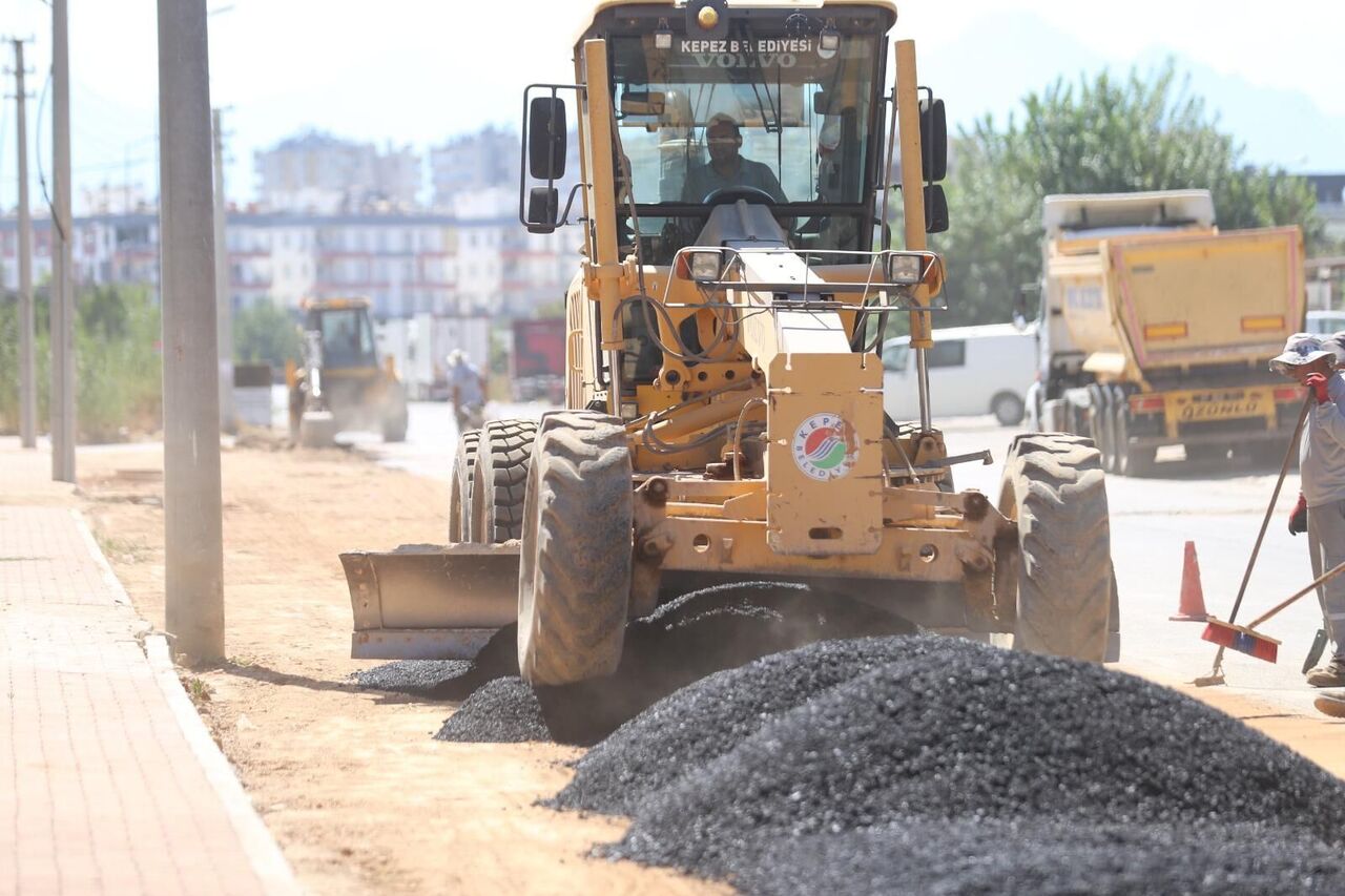 Kepezden Goksu Mahallesine Sicak Asfalt 5