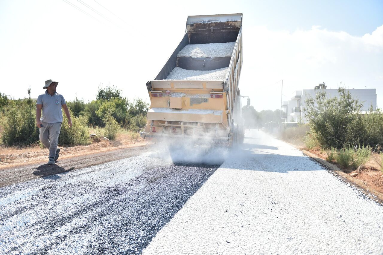 Kepezin Odabasi Mahallesindeki 30 Sokakta Sathi Asfalt Hazirligi 3