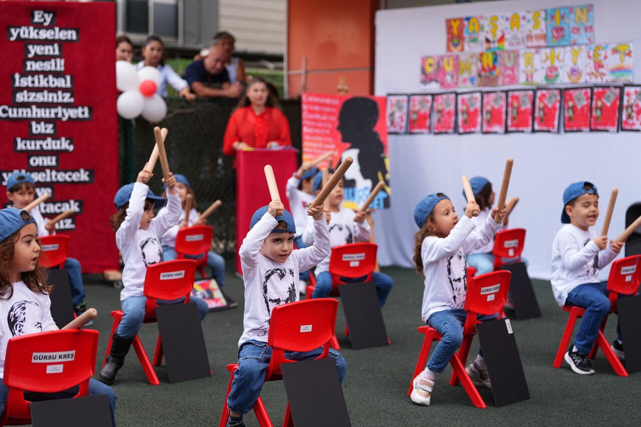 Konyaalti’nin Kreşleri̇nde Cumhuri̇yet Bayrami Kutlandi (7)