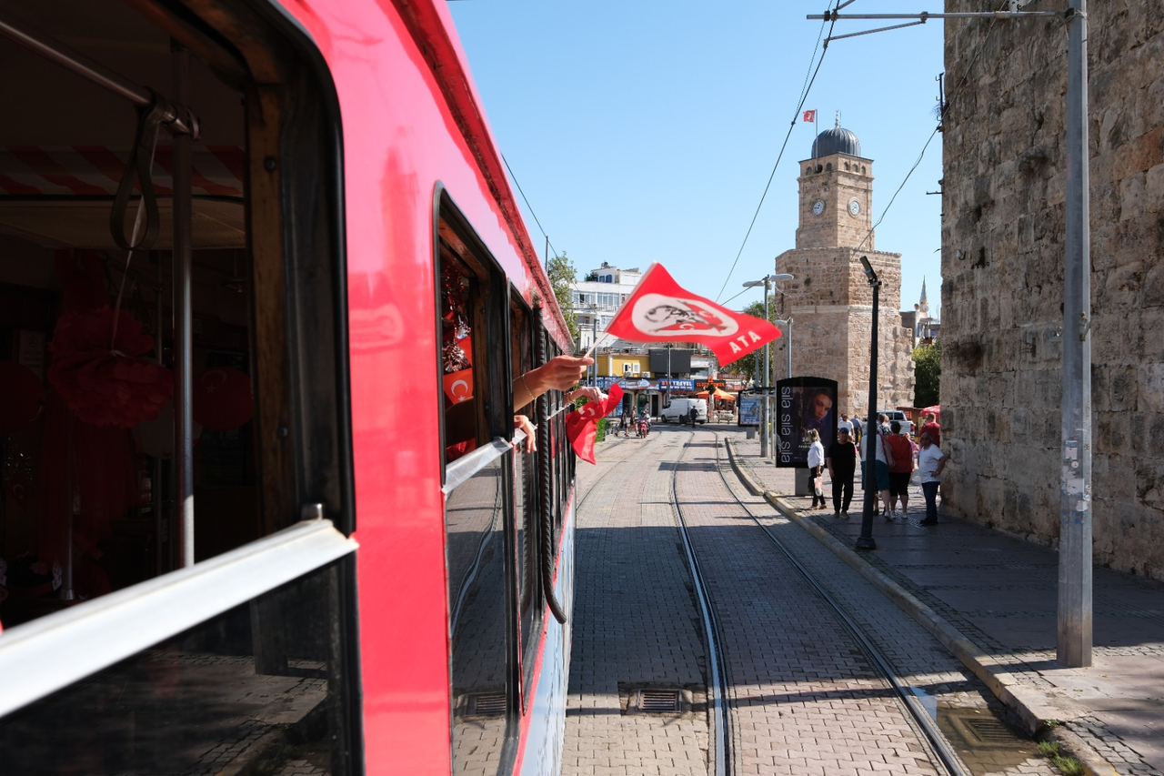 Nostalji Tramvayı’nda 29 Ekim Cumhuriyet Bayramı Coşkusu (6)