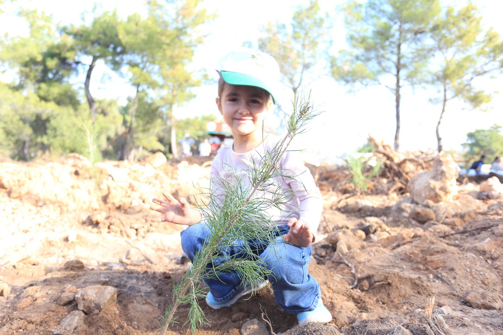 Kepezli Minikler, Yangin Sonrasi Orman Alanina Umut Dikti 4