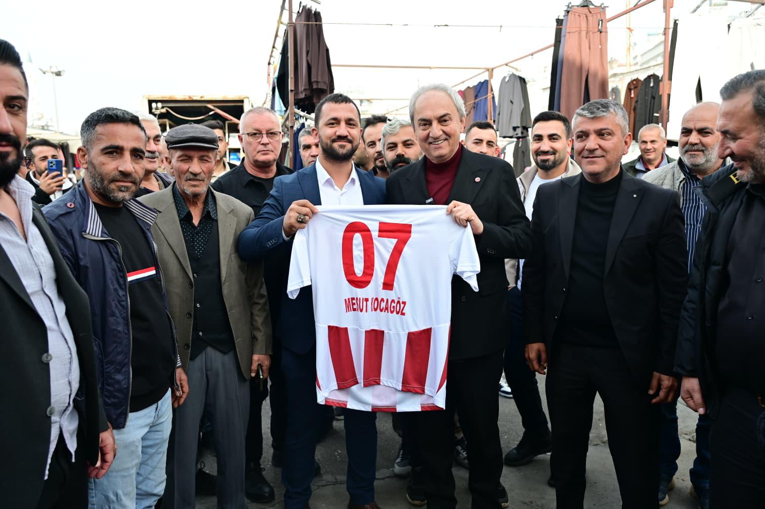 Baskan Kocagozden Gunes Pazari Esnafina Mujde! 3