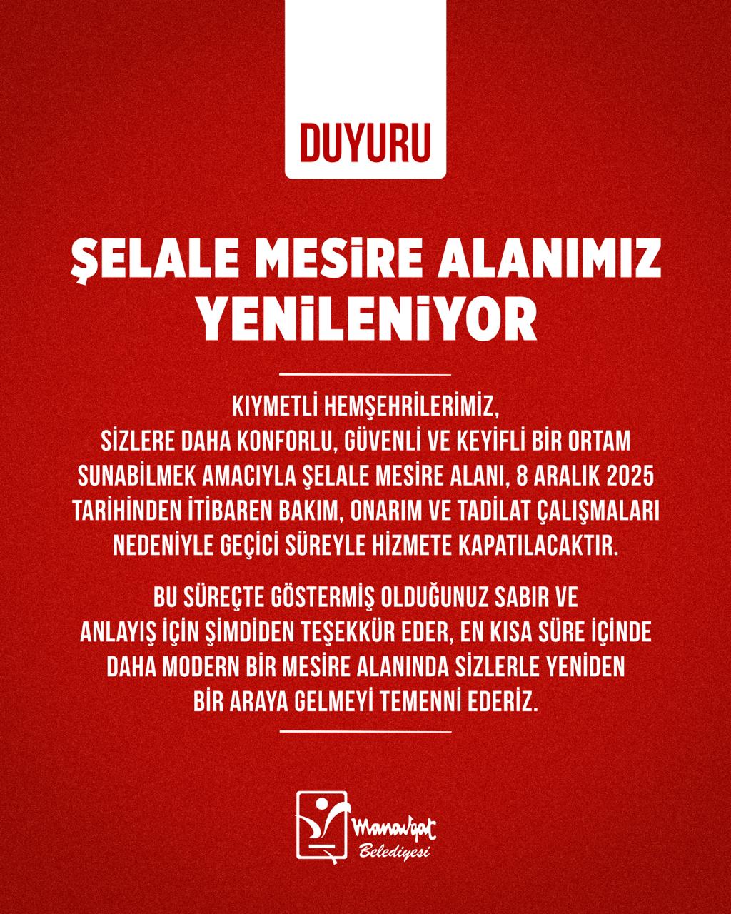 Şelale Mesi̇re Alani Yeni̇leni̇yor