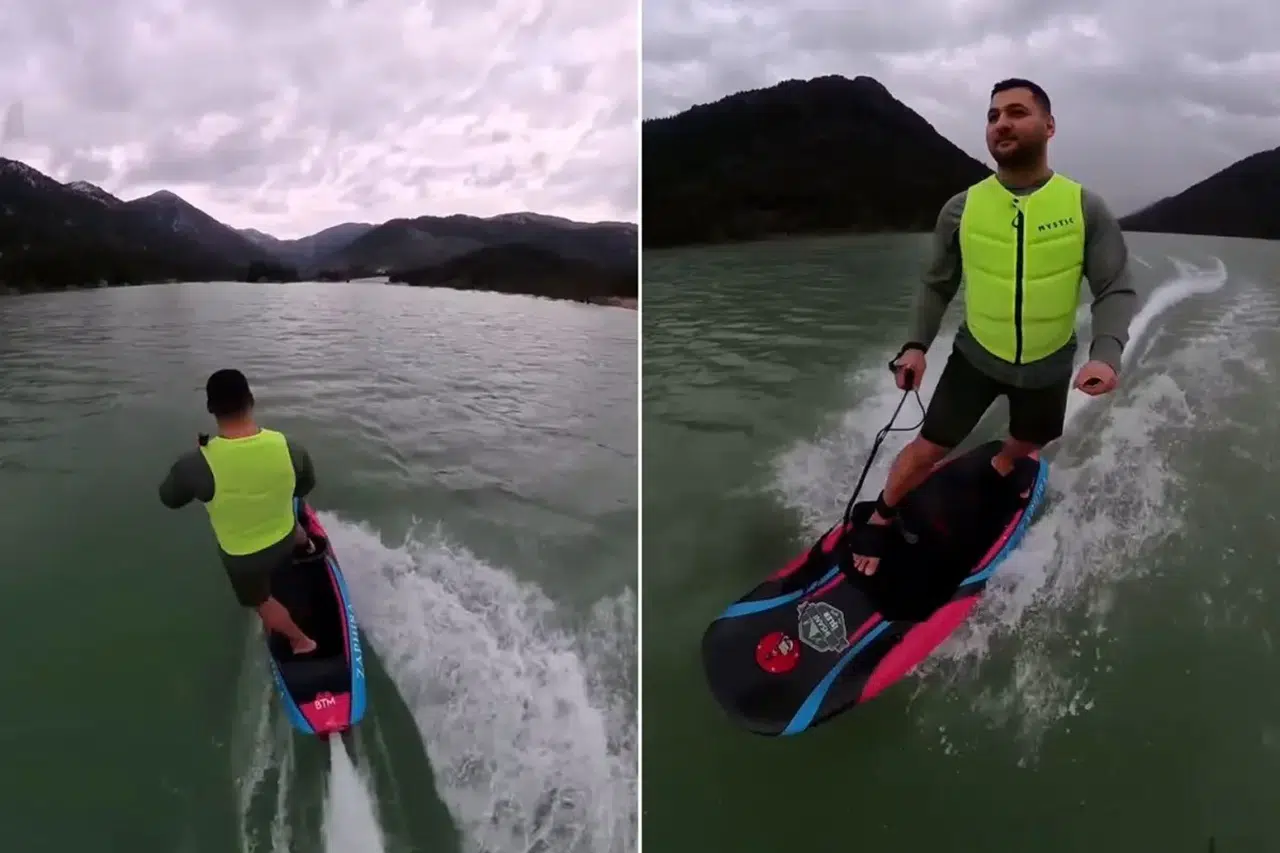 9129 Konya Antalya Kara Yolu Sular Altinda Kaldi Jetsurf Heyecani