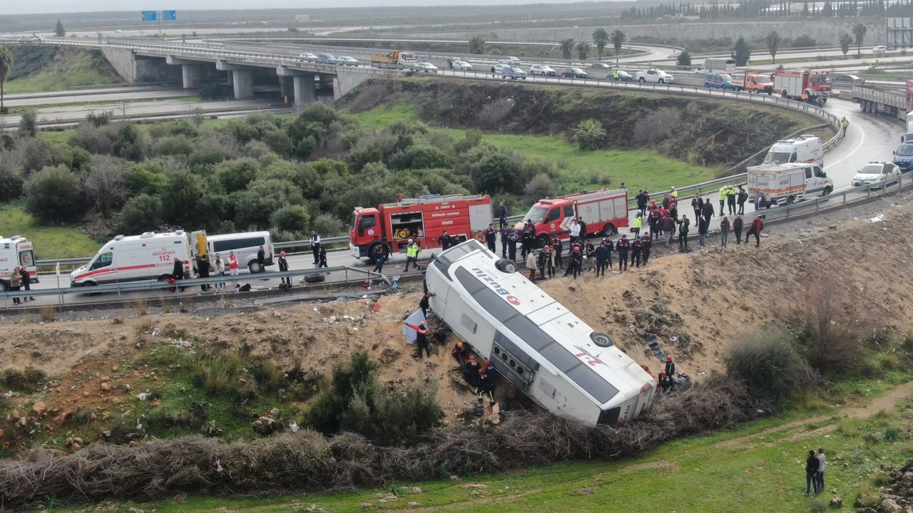 Antlaya Otobüs Kazası