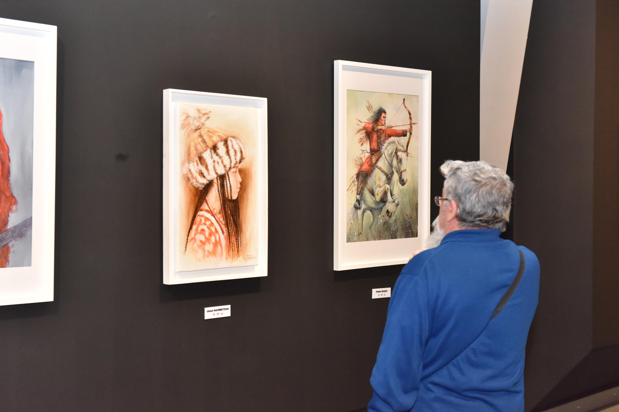 Kepezde Tomurcuk Zamani Sergisi Sanatseverlerle Bulustu 4