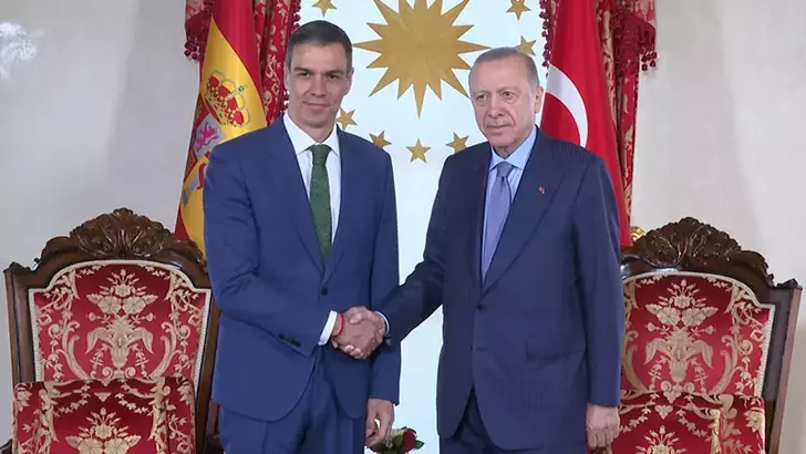 Pedro Sánchez-Recep Tayyip Erdoğan