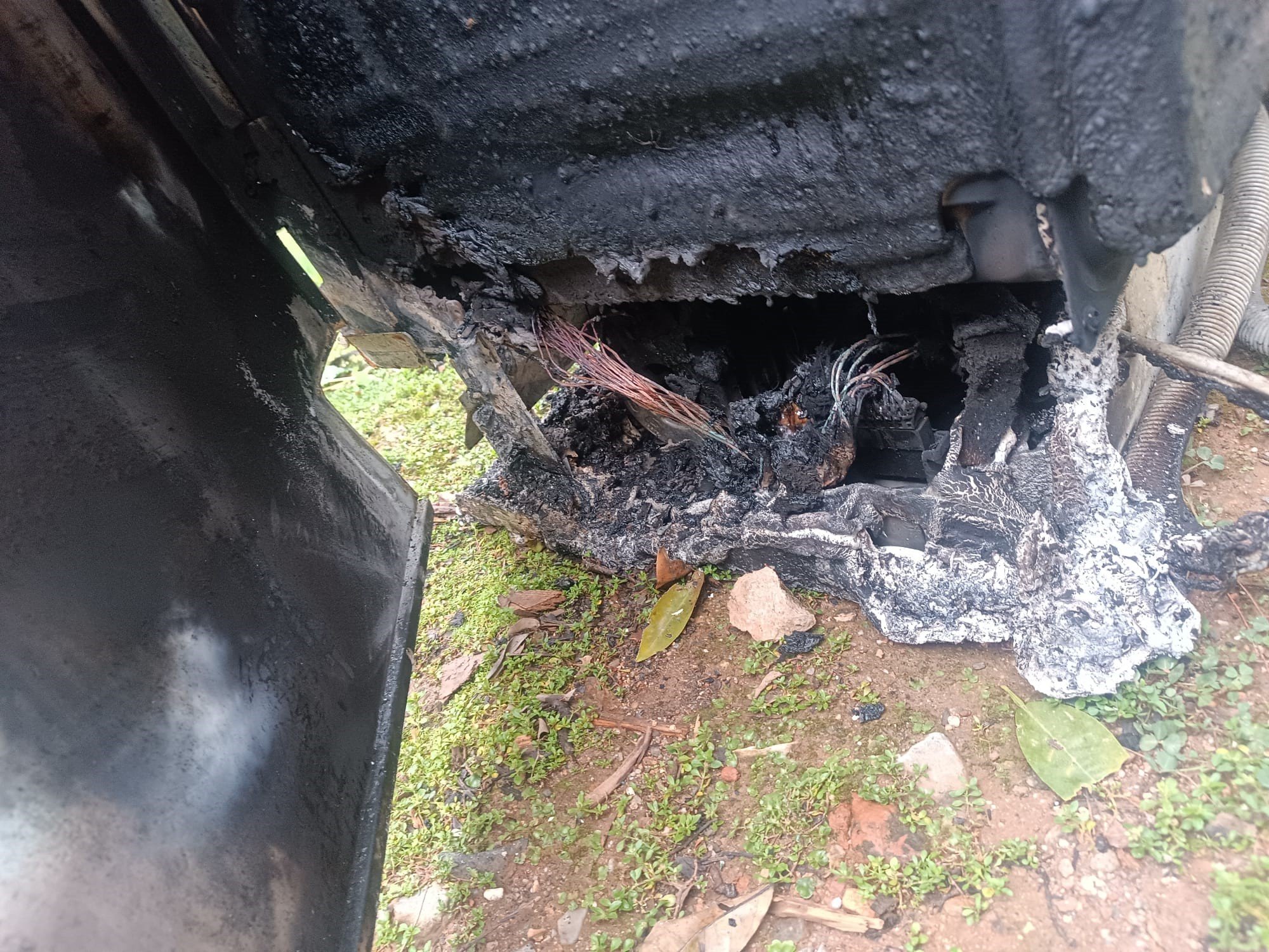 Alanya'da korkutan yangın