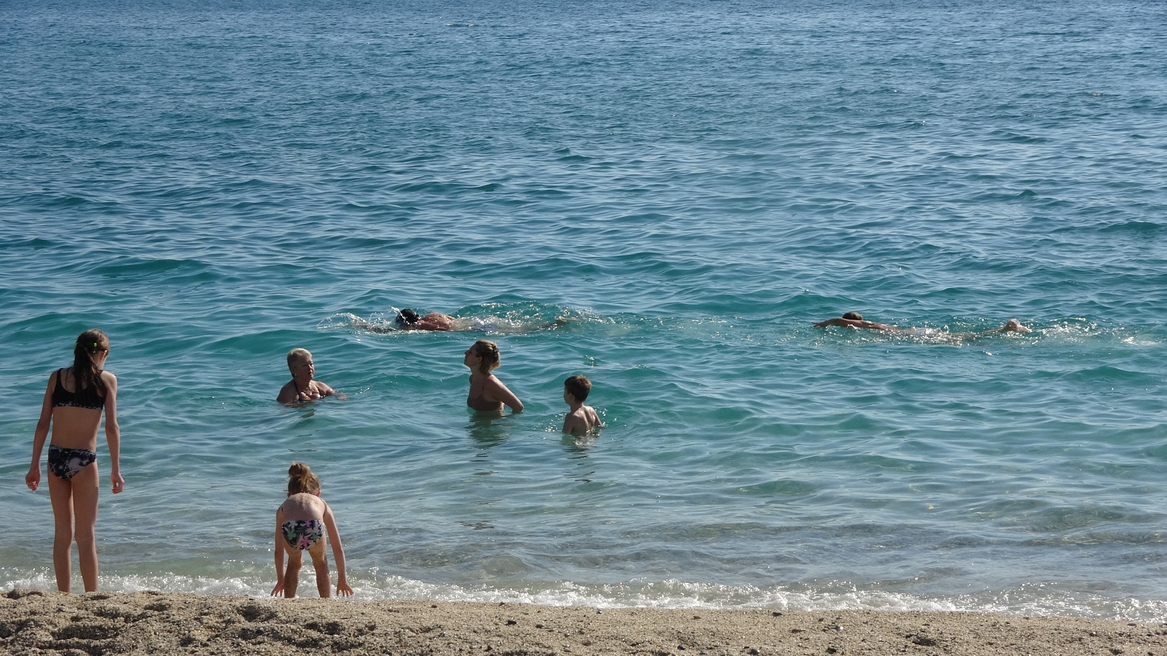 Mart ayında deniz keyfi