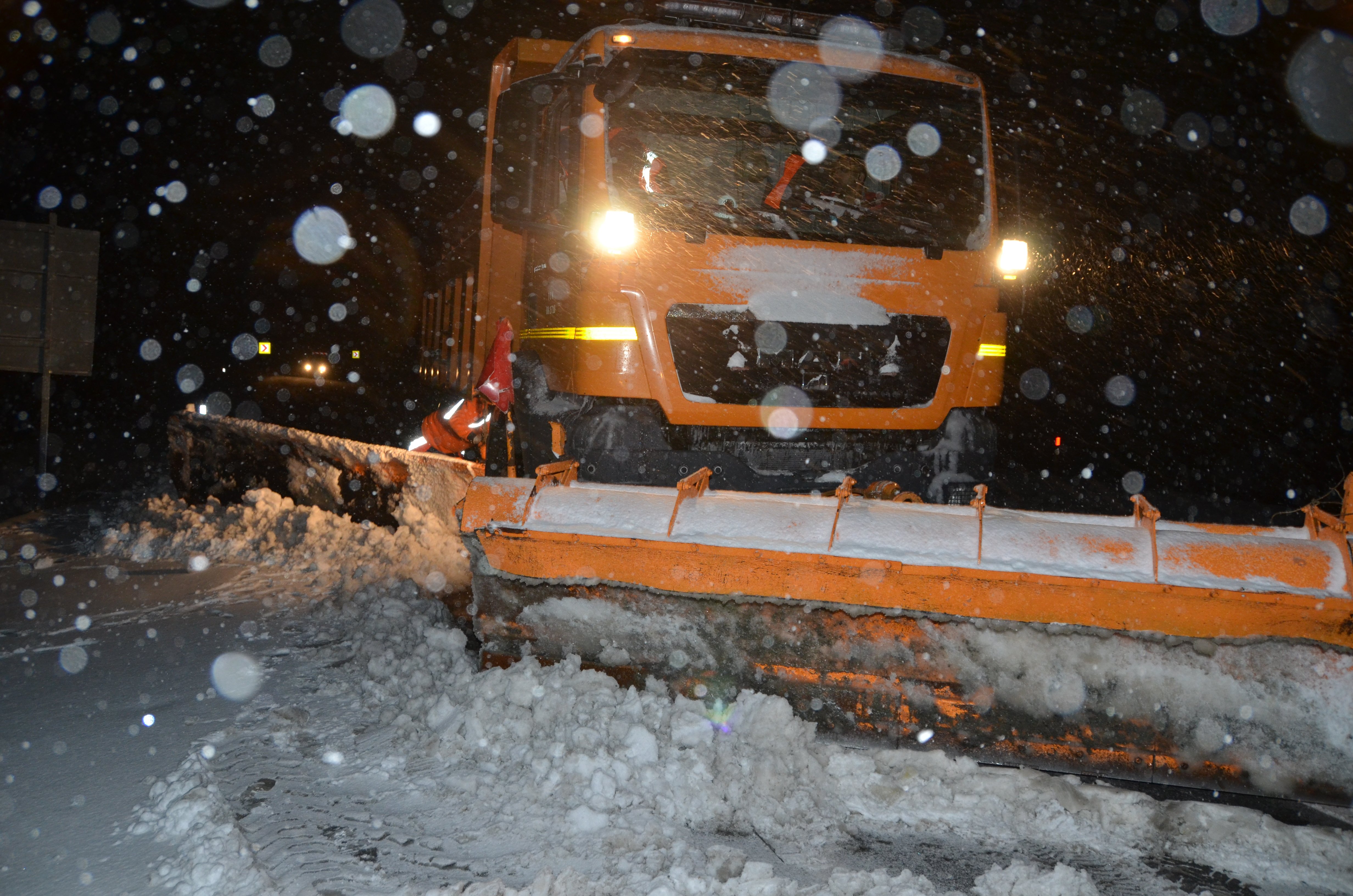 Antalya'da Mart'ta kar sürprizi