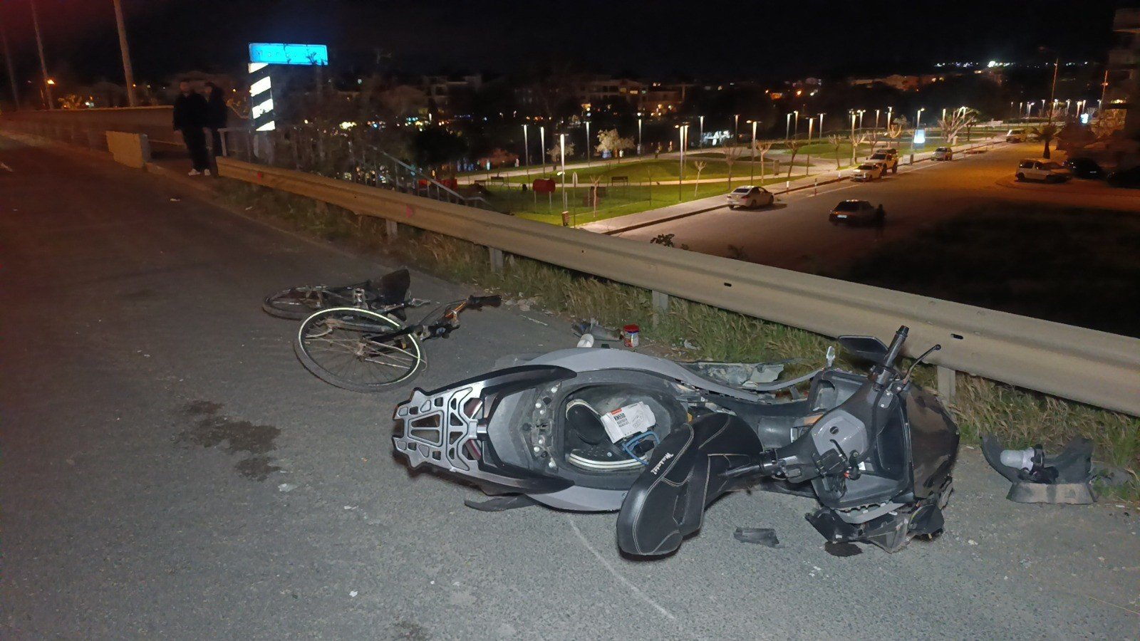 Manavgat'ta kaza: 2 ağır yaralı