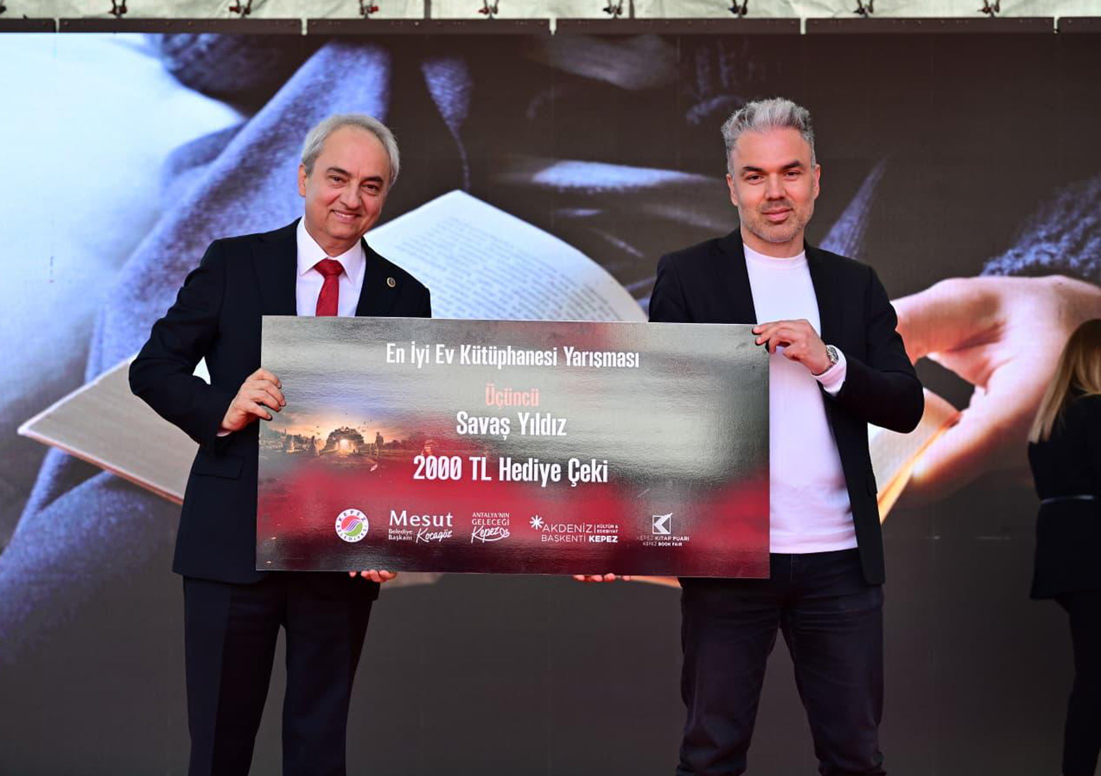 Antalya’nın en iyi ev kütüphanesi seçildi