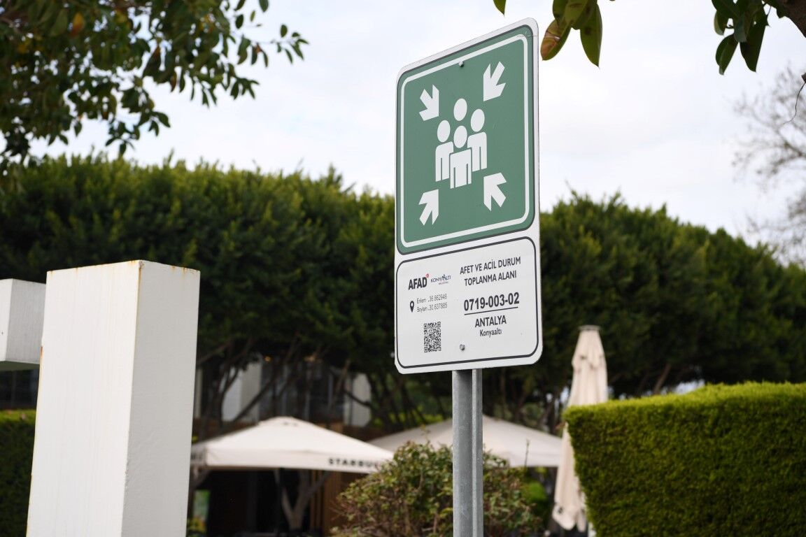 Olasi Afetlere Karşi Konyaalti'nda Toplanma Alanlari Hazir (4)