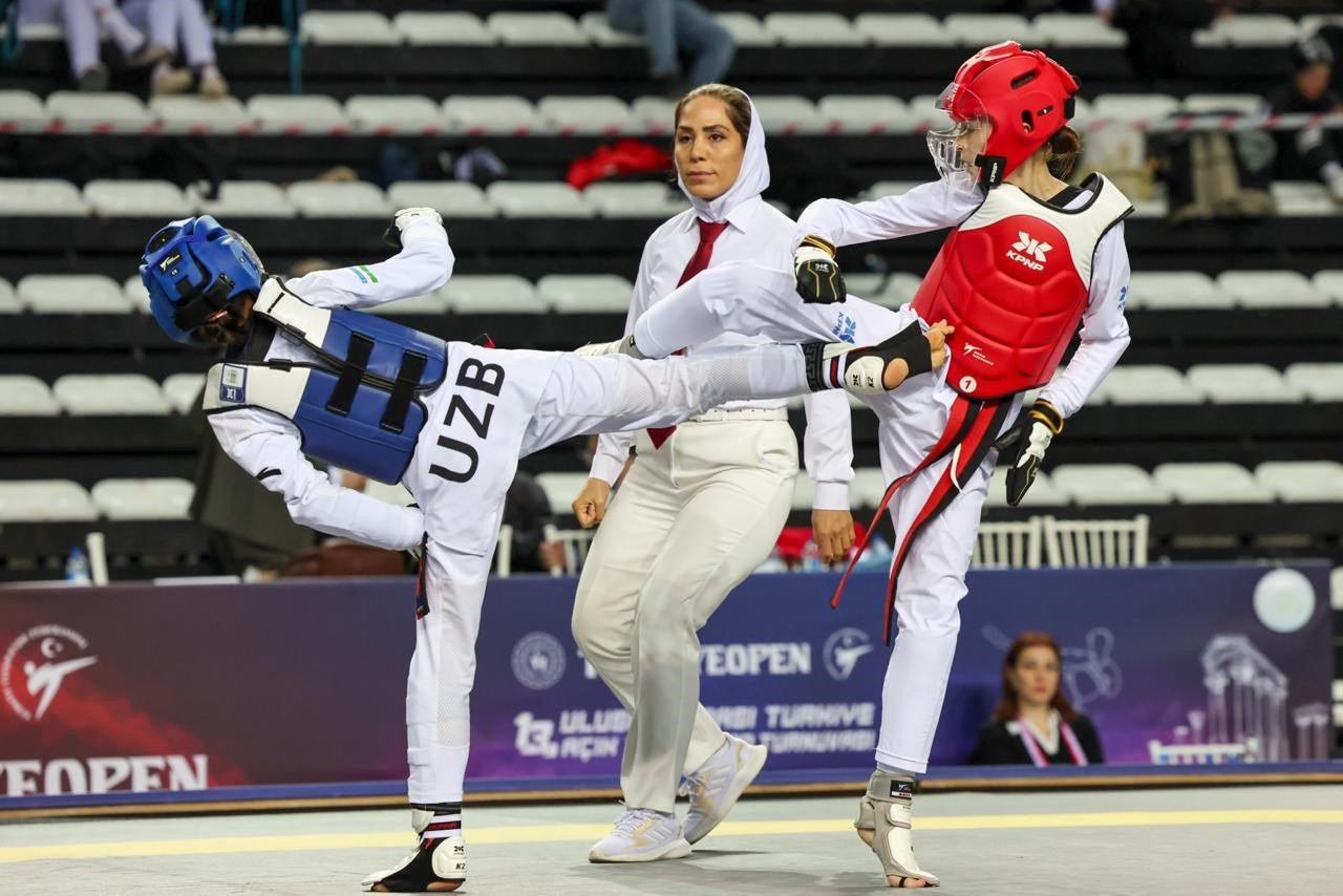 Taekwondo turnuvasında 3’üncü gün geride kaldı