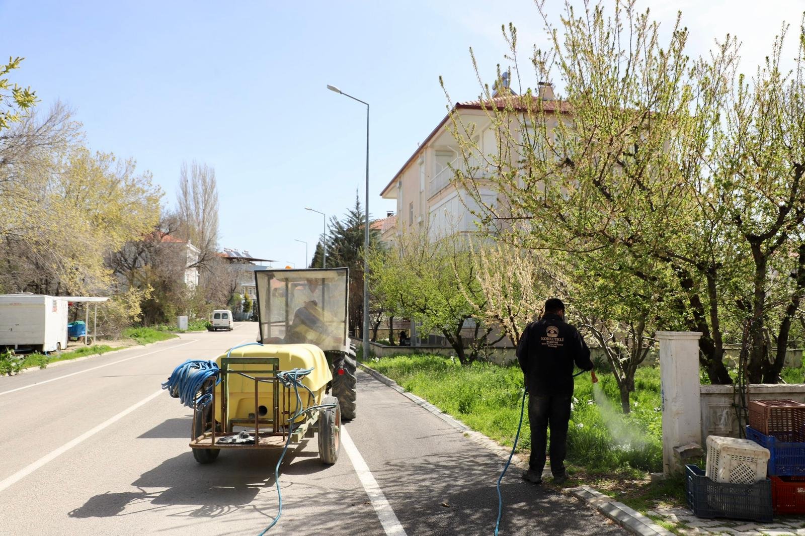 Korkuteli'de bahar temizliği