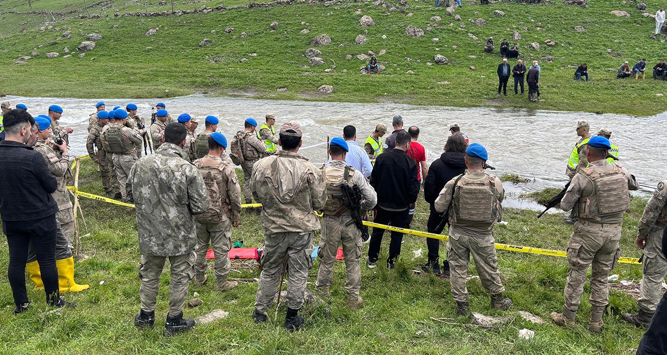 Derede ölü bulundu