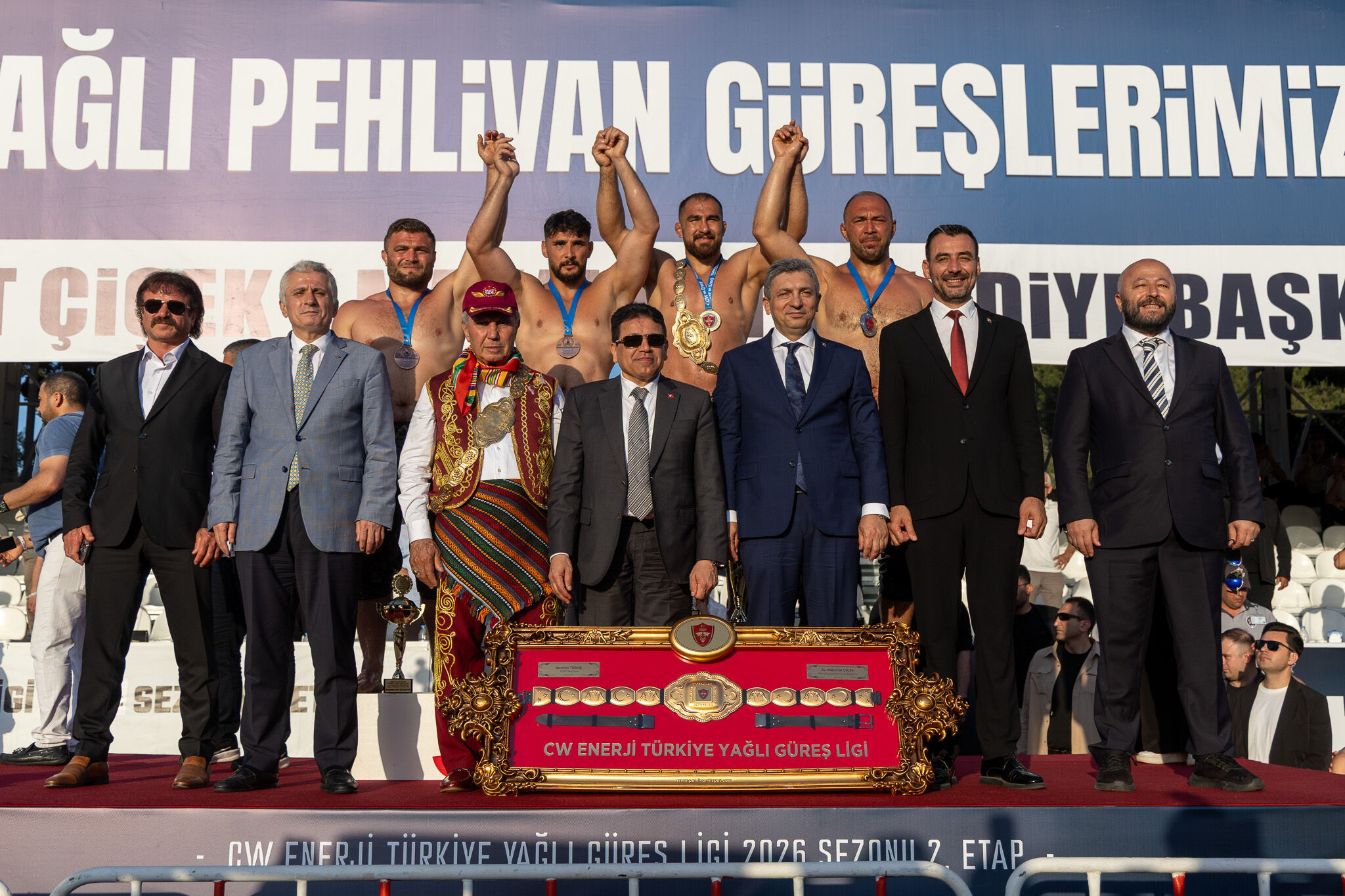 Manavgat'ta başpehlivan belli oldu