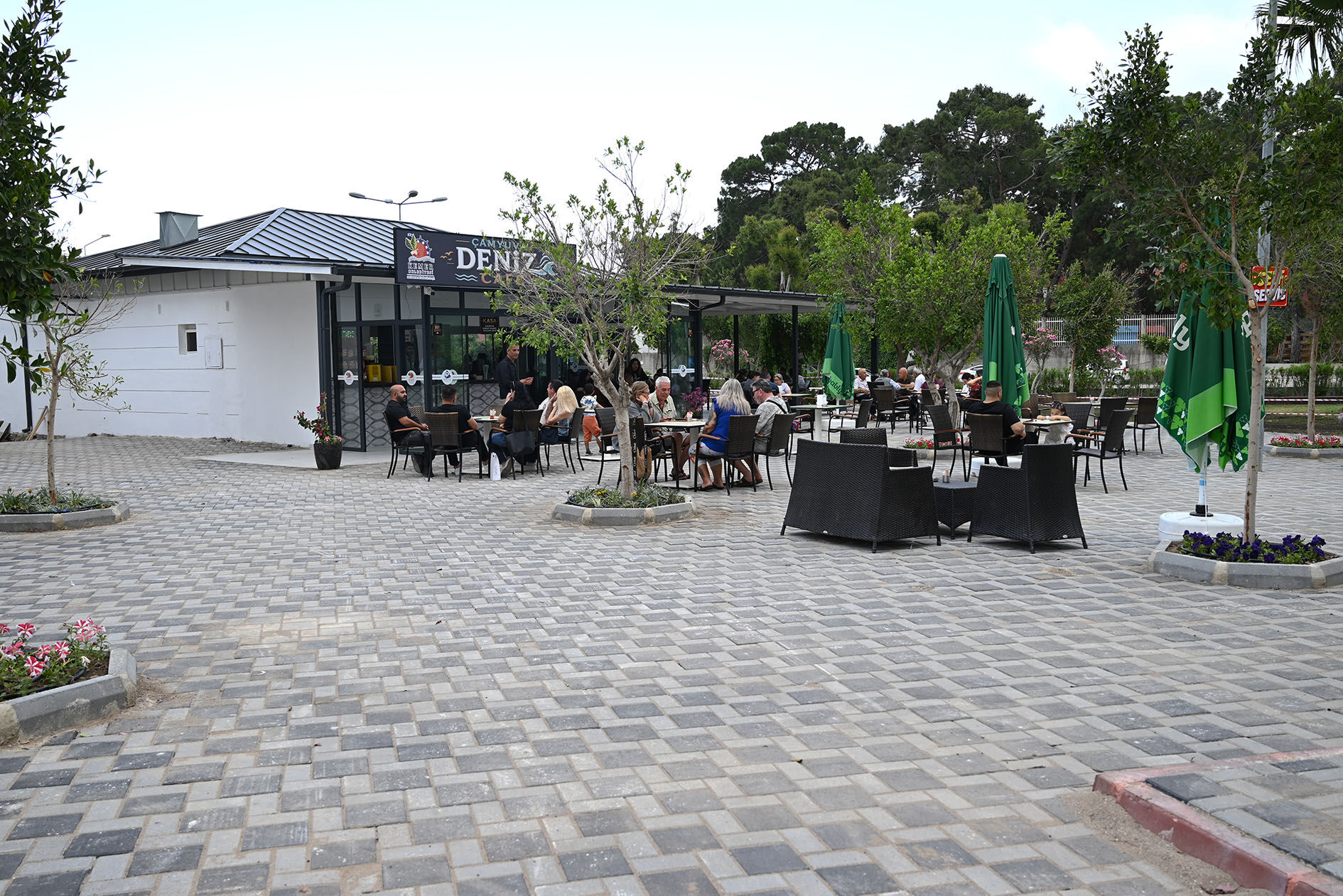 Çamyuva Deniz Kafe hizmete başladı