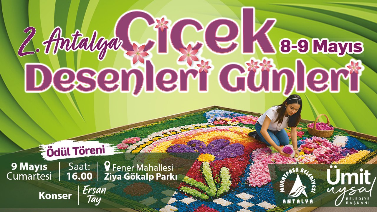 ÇİÇEK DESENLERİ GÜNLERİ
