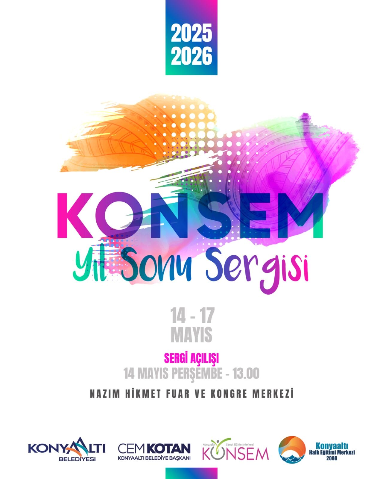 Konsem Yil Sonu Sergi̇si̇ Açiliyor (4)