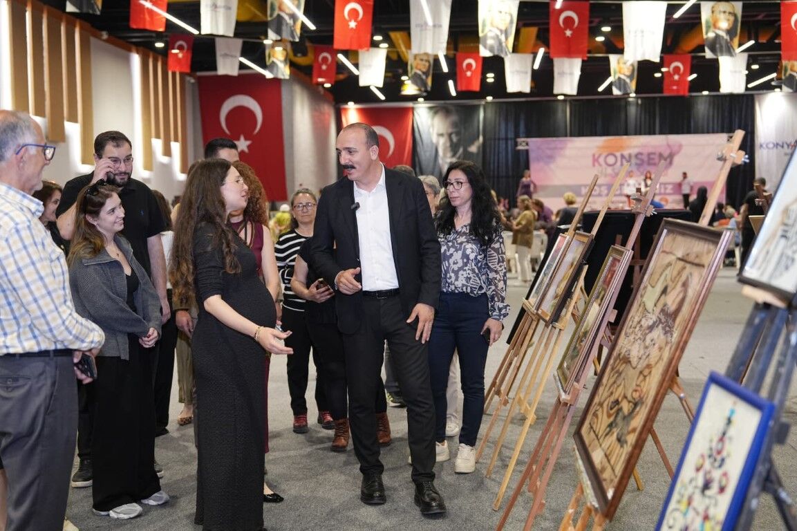 Konsem Yil Sonu Sergi̇si̇ Kapilarini Açti (12)