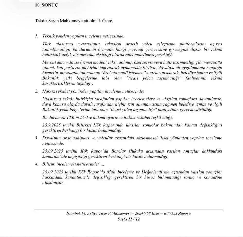 Marti Tag Icin Emsal Olabilecek Rapor