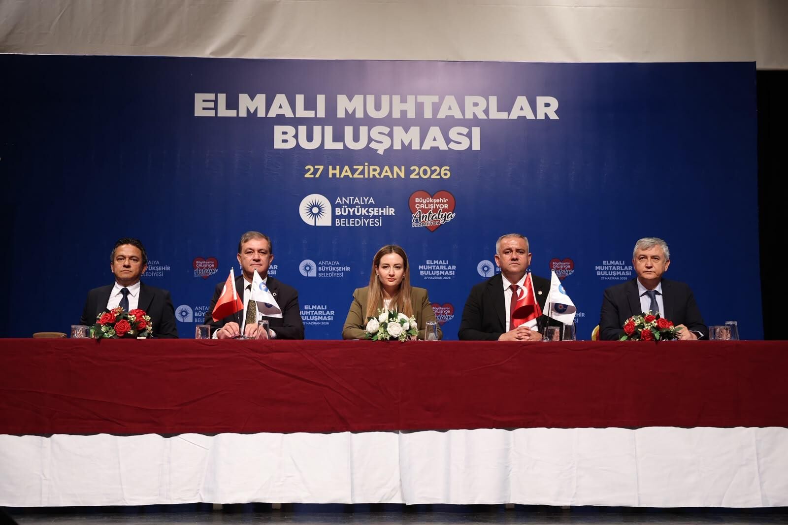 Başkan Vekili Büşra Özdemir Elmalı'da Muhtarlarla Buluştu (9)